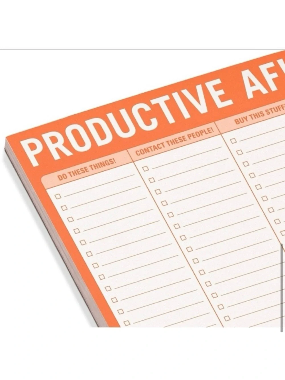 🆕- Productive AF! Writing/Notepad. New in packaging.